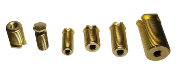 Brass Hex Battery Terminal Insert